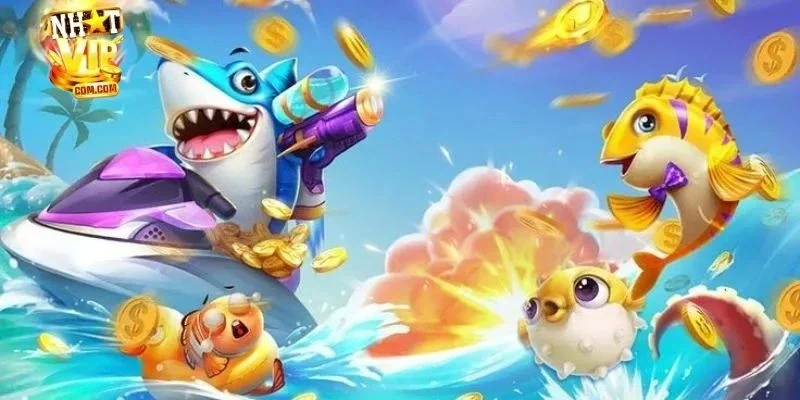 Các trò chơi bắn cá phổ biến tại NHATVIP